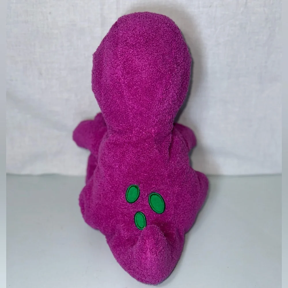 Vintage 1992 Barney Beanie Plush Made By Lyons & Golden Bear Co‎